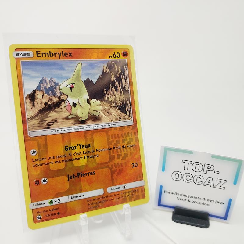 Carte Pokémon Embrylex Reverse 74/168 Tempête Céleste