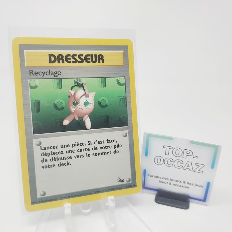 Carte Pokémon Dresseur Recyclage 61/62 Wizards Fossil