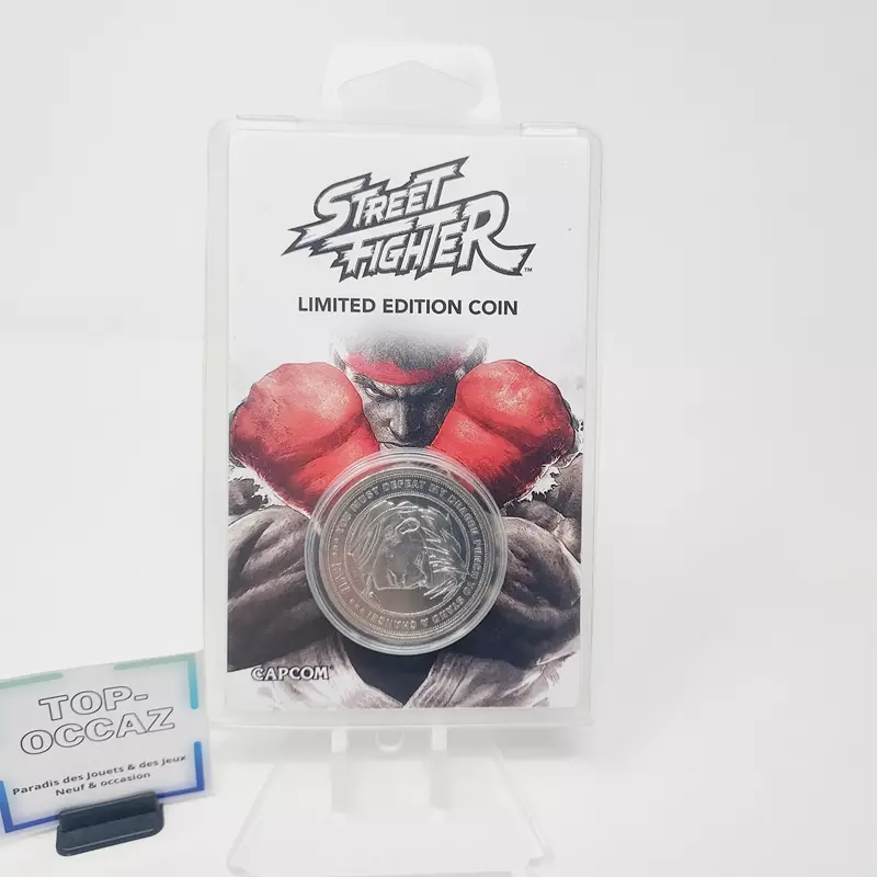 Pièce de Collection Street Fighter 30th Anniversary Silver Edition