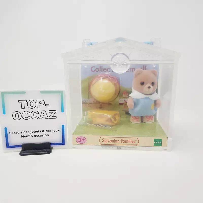 Figurine Sylvanian Families Valisette Bébé Ourson