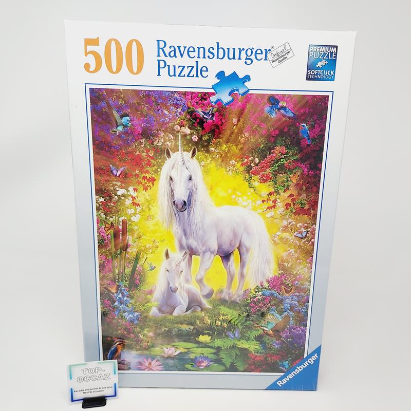 Puzzle La Licorne et son poulain Ravensburger