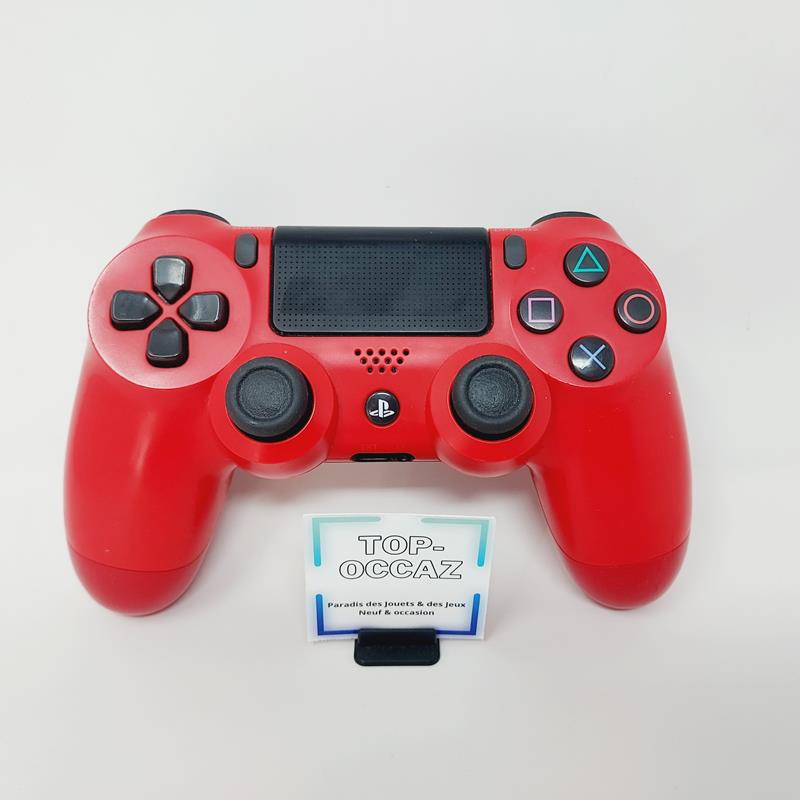 Manette Sans Fil Dualshock 4 pour PS4 - Magma Red -