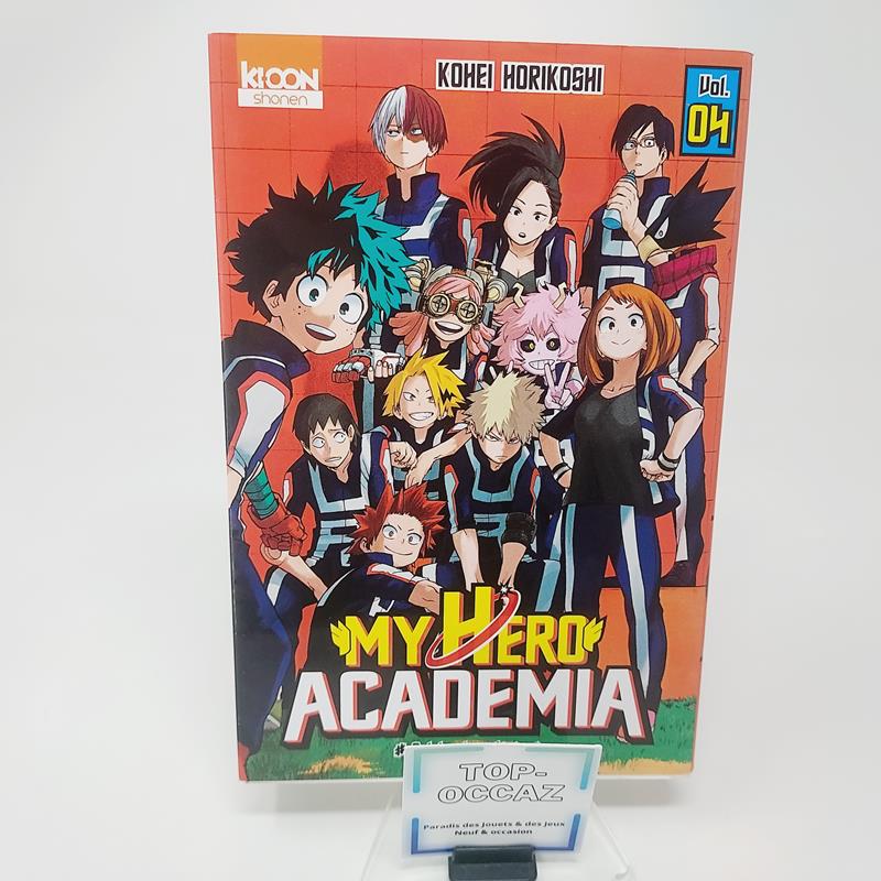 Manga My hero académia Tome 4