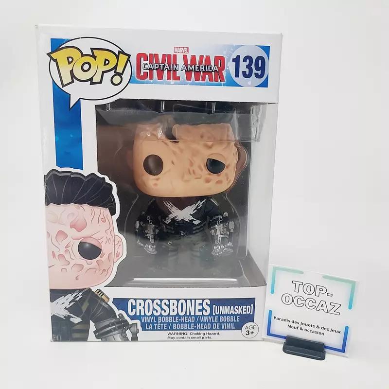 Figurine Pop 139 captain america Crossbones