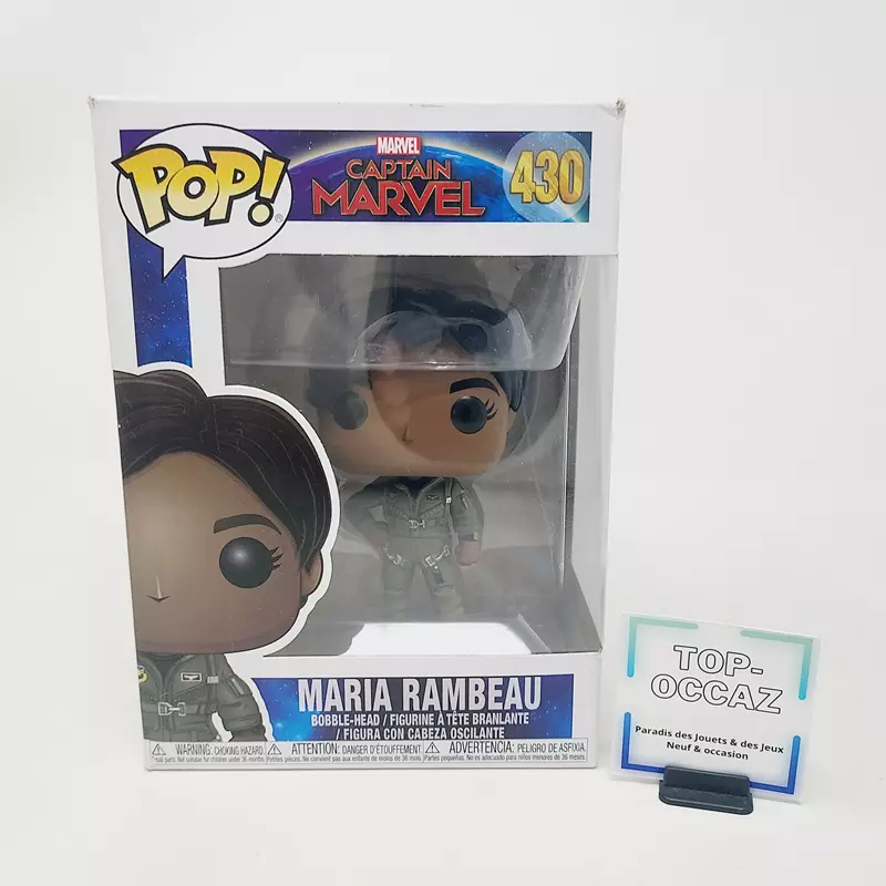 Figurine Pop 430 captain Marvel Maria rambeau