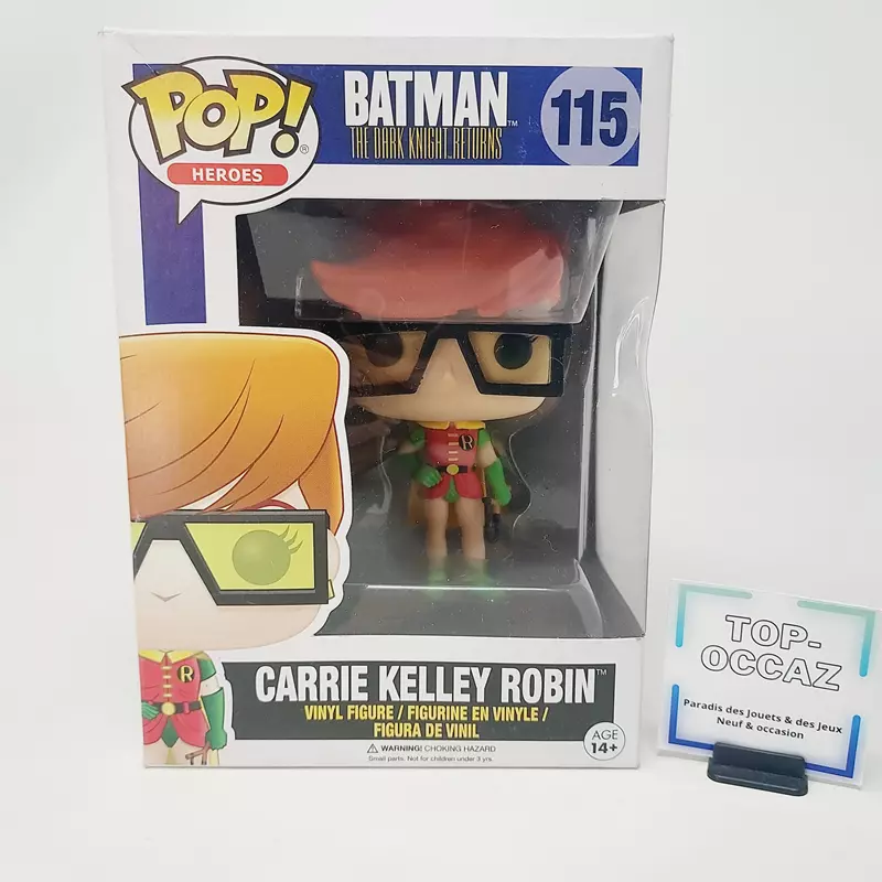 Figurine Pop Heroes 115 Batman Carrie kelley Robin