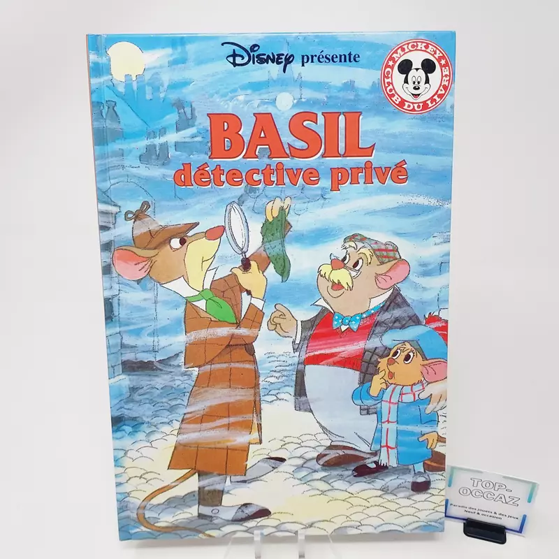 Club Disney Basil Détective Privé Edition Hachette