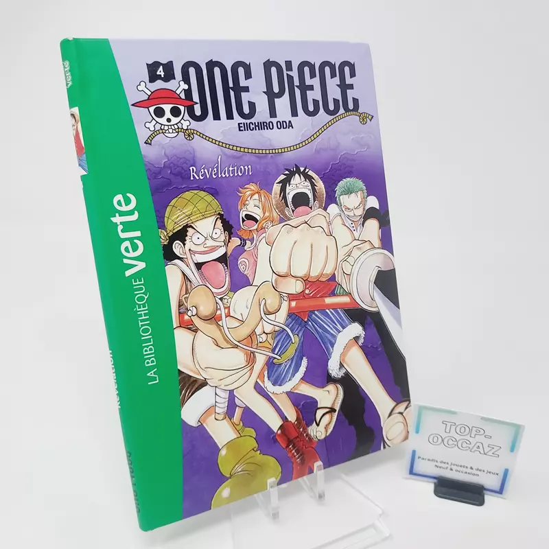 One Piece Tome 4 Bibliothèque Verte