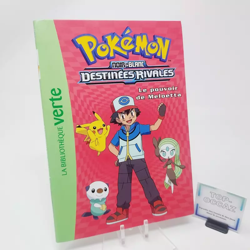 Pokémon Noir & Blanc Destinées Rivales Tome 9 Bibliothèque Verte