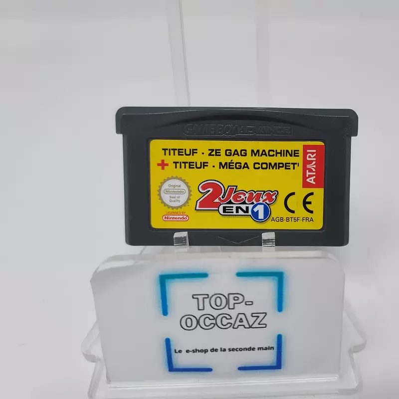 Titeuf 2 Jeux en 1 Game Boy Advance Nintendo