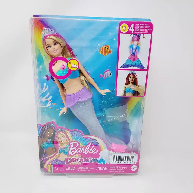 Poupée Barbie Dreamtopia Sirène Lumière Scintillantes