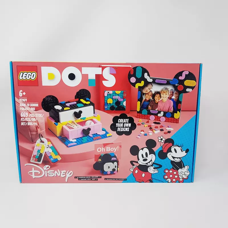 Lego Dots 41964 La boite créative - La rentrée Mickey Mouse et Minnie