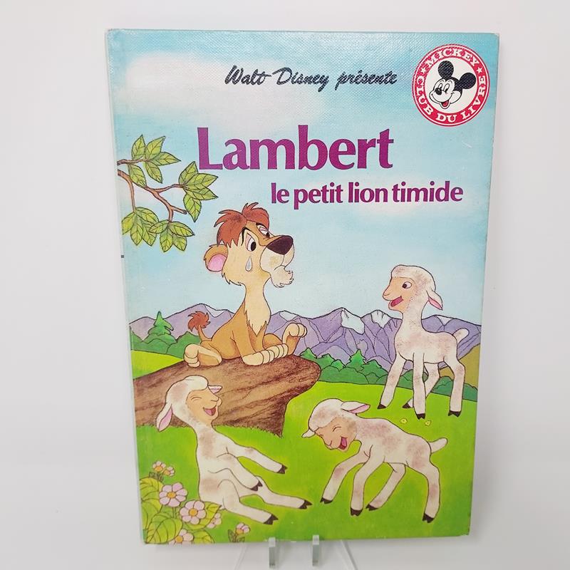 Club Disney Lambert Le petit lion timide Edition Hachette