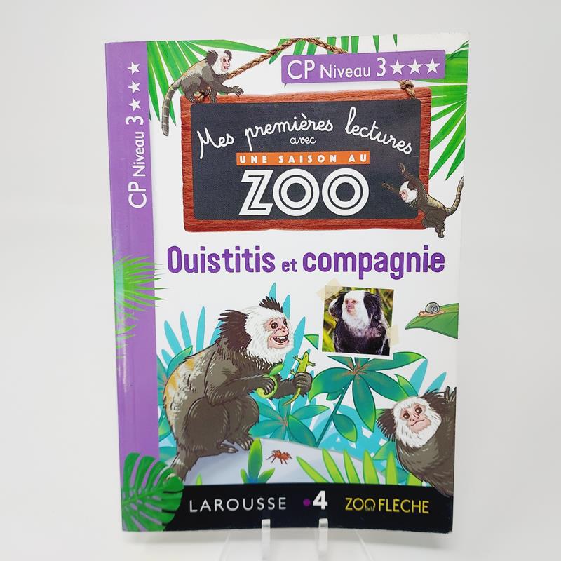 Mes premières lectures avec Une saison au zoo Ouistitis et Compagnie CP