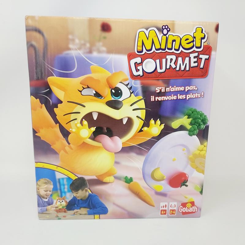 Jeu de société Minet Gourmet S'il n'aime pas il renvoie les plats!